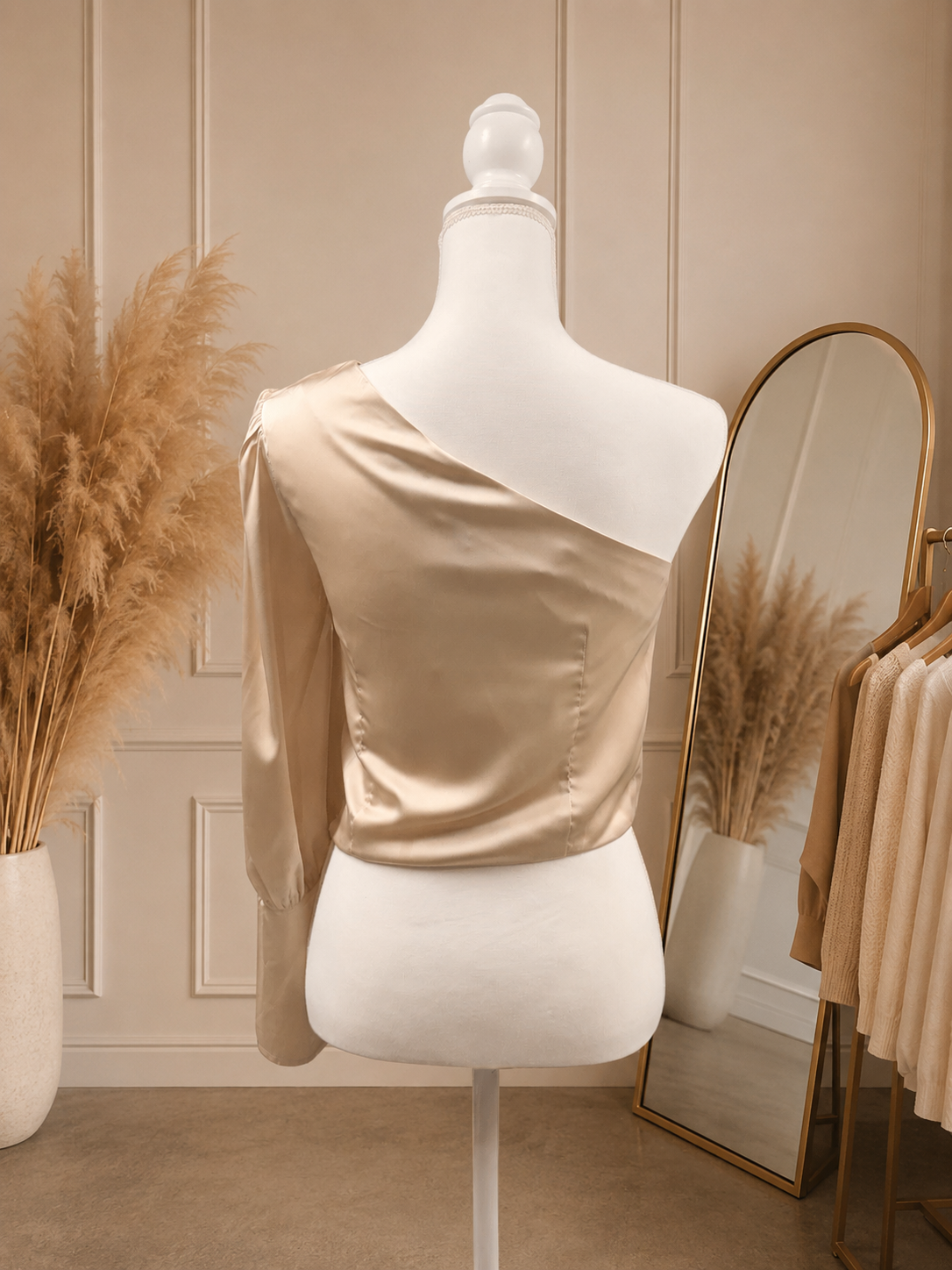 The Champagne Whisper Top