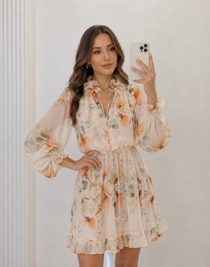 The Rosalie Floral Mini Dress