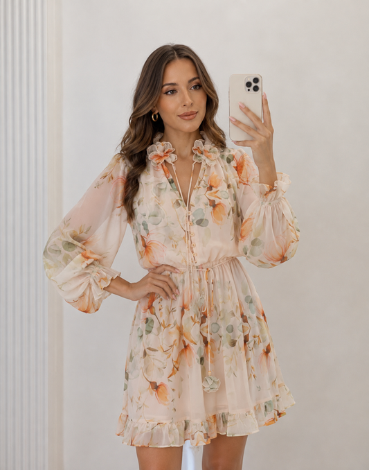 The Rosalie Floral Mini Dress