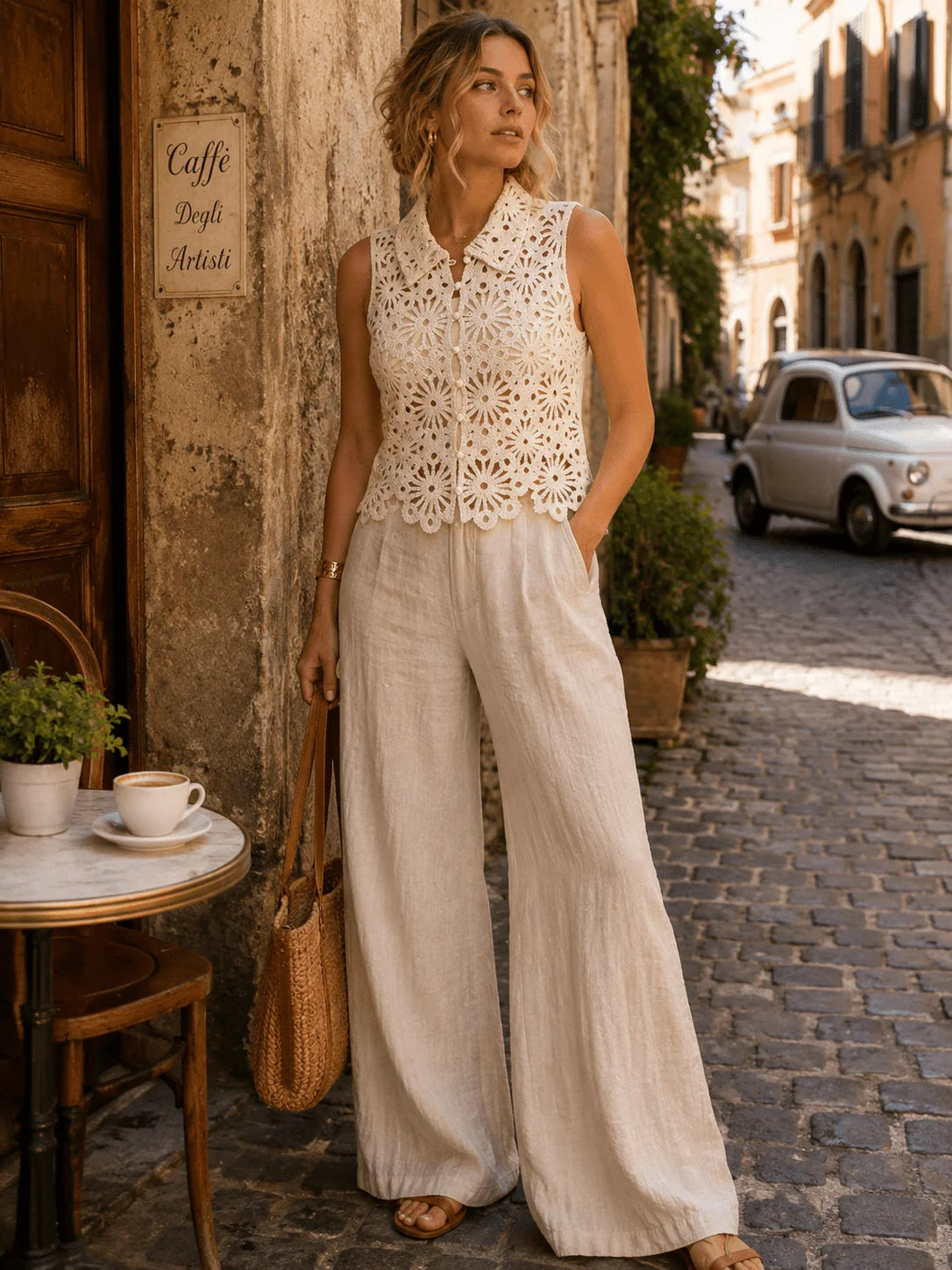 The Amalfi Bloom Top