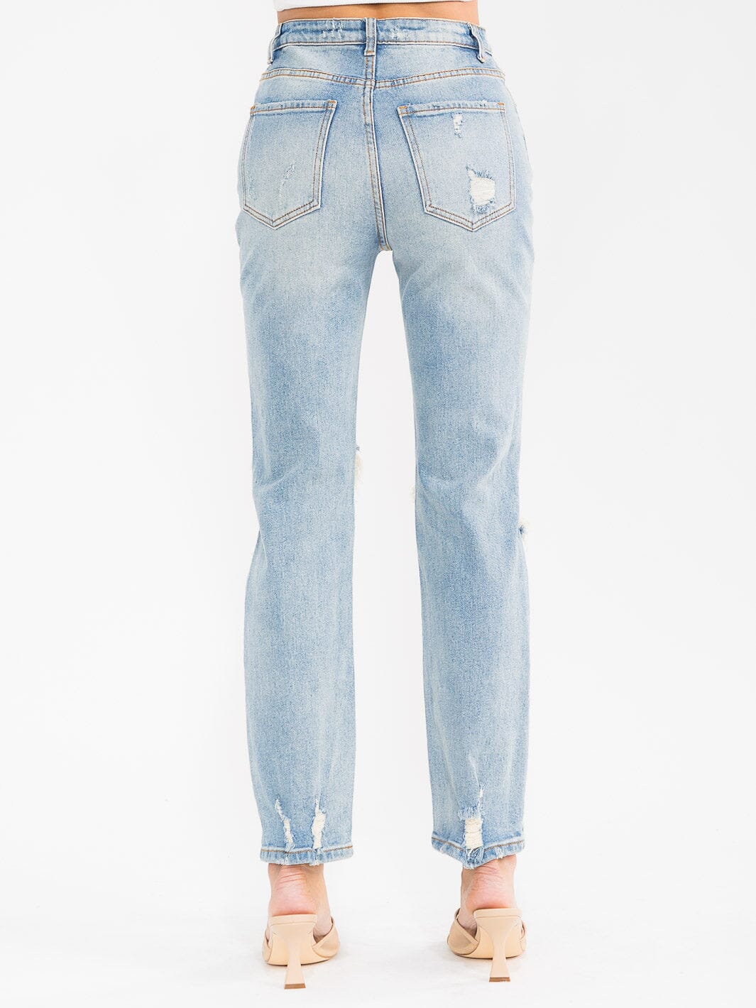 The Avery Distressed Jeans