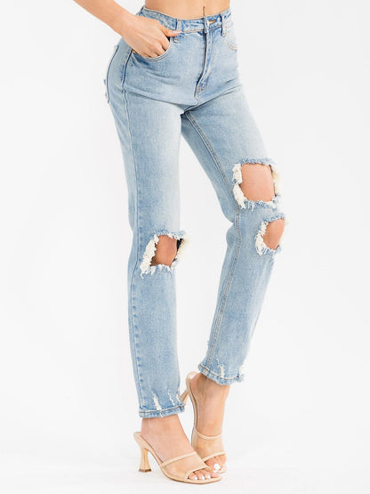 The Avery Distressed Jeans