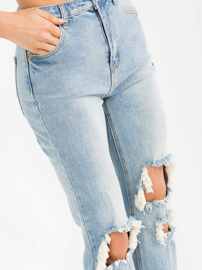The Avery Distressed Jeans