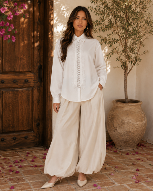 The Elara Embellished Top