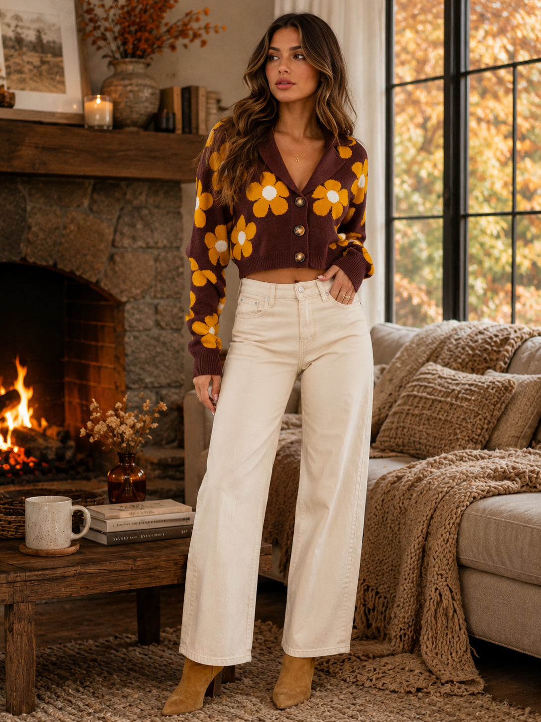 The Autumn Bloom Cardigan