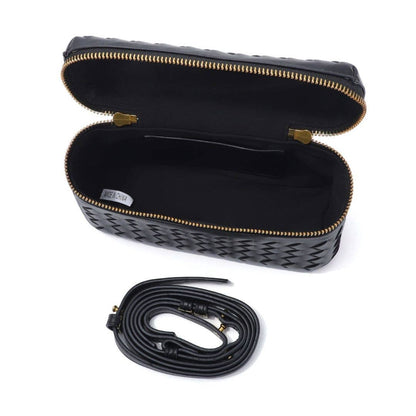 Adornia Woven Vanity Bag