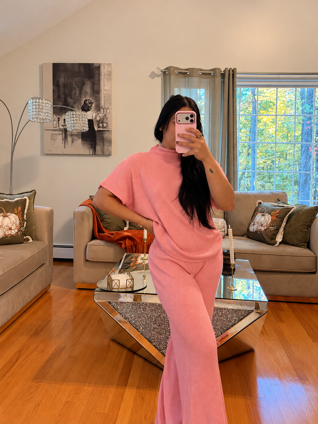 The Rosé Comfort Set