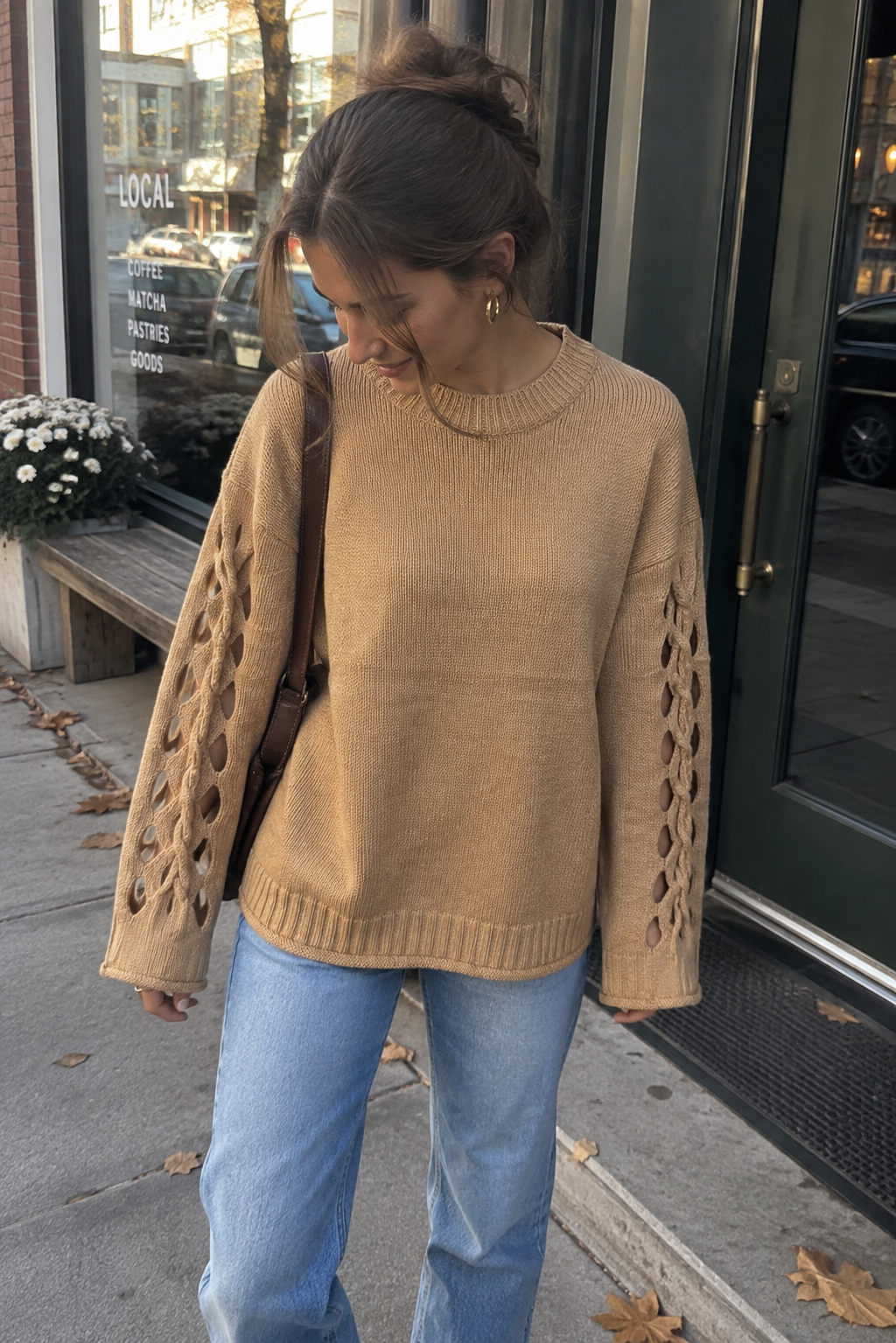 The Latte Lace Sweater