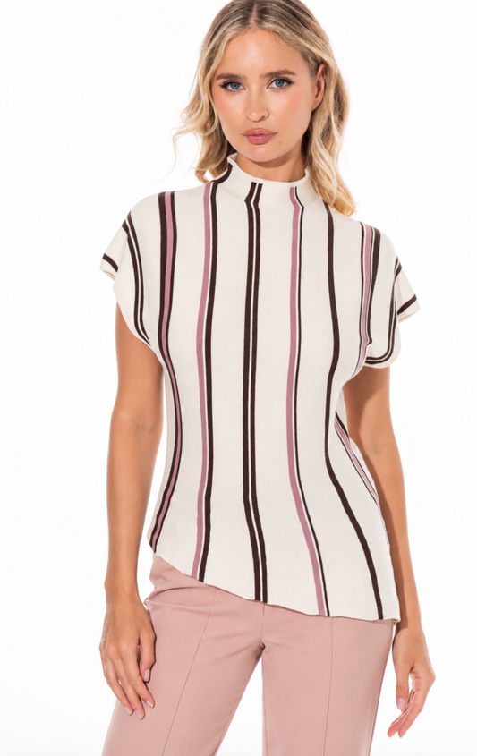 The Milan Stripe Top