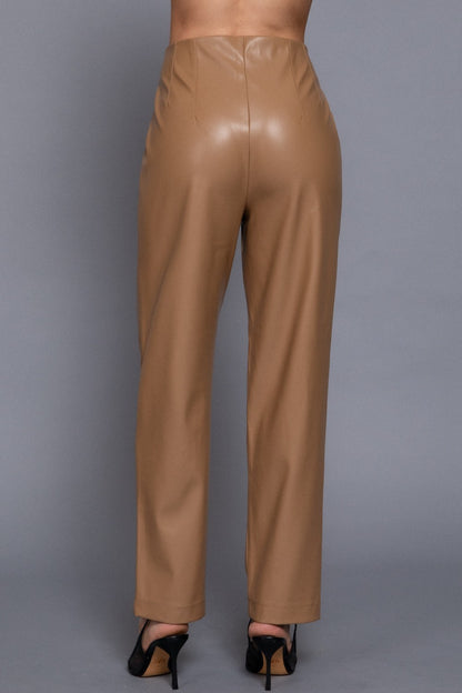 The Sofia Faux Leather Pants