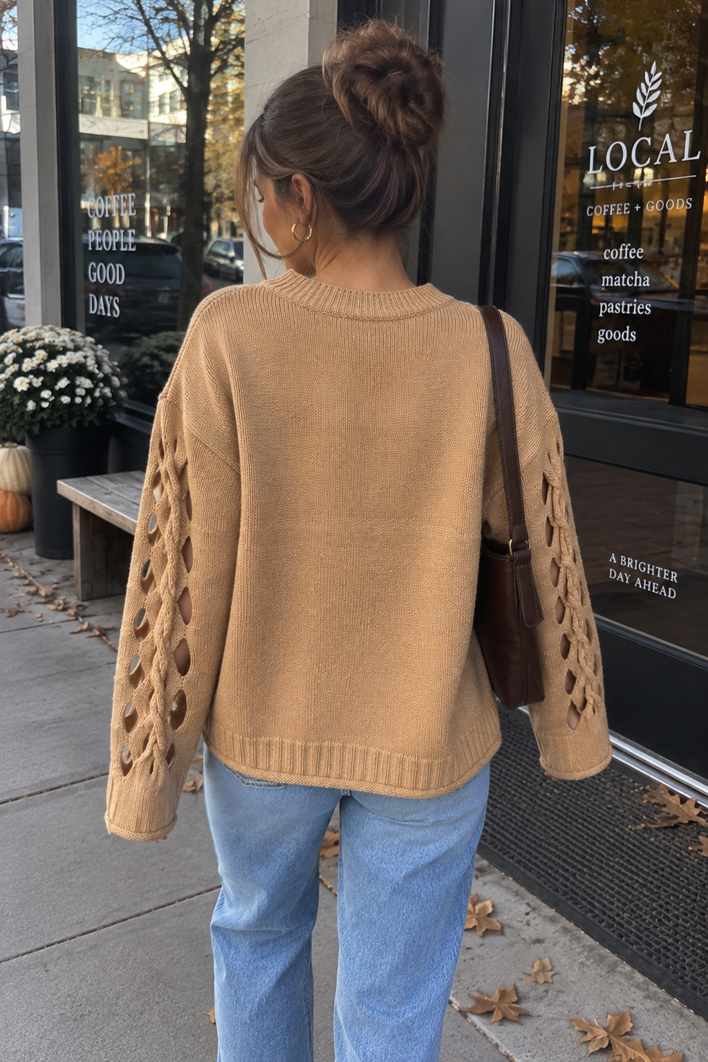 The Latte Lace Sweater