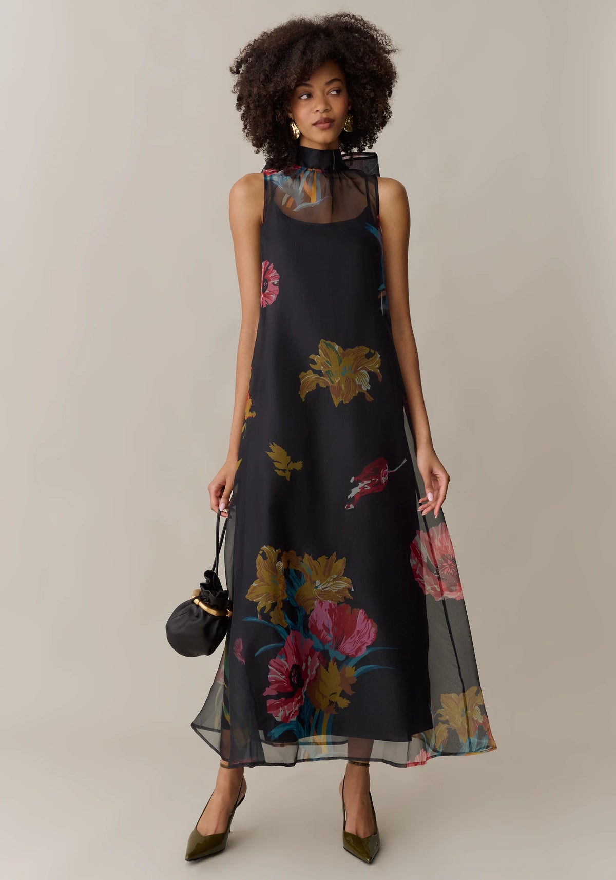 The Midnight Bloom Dress