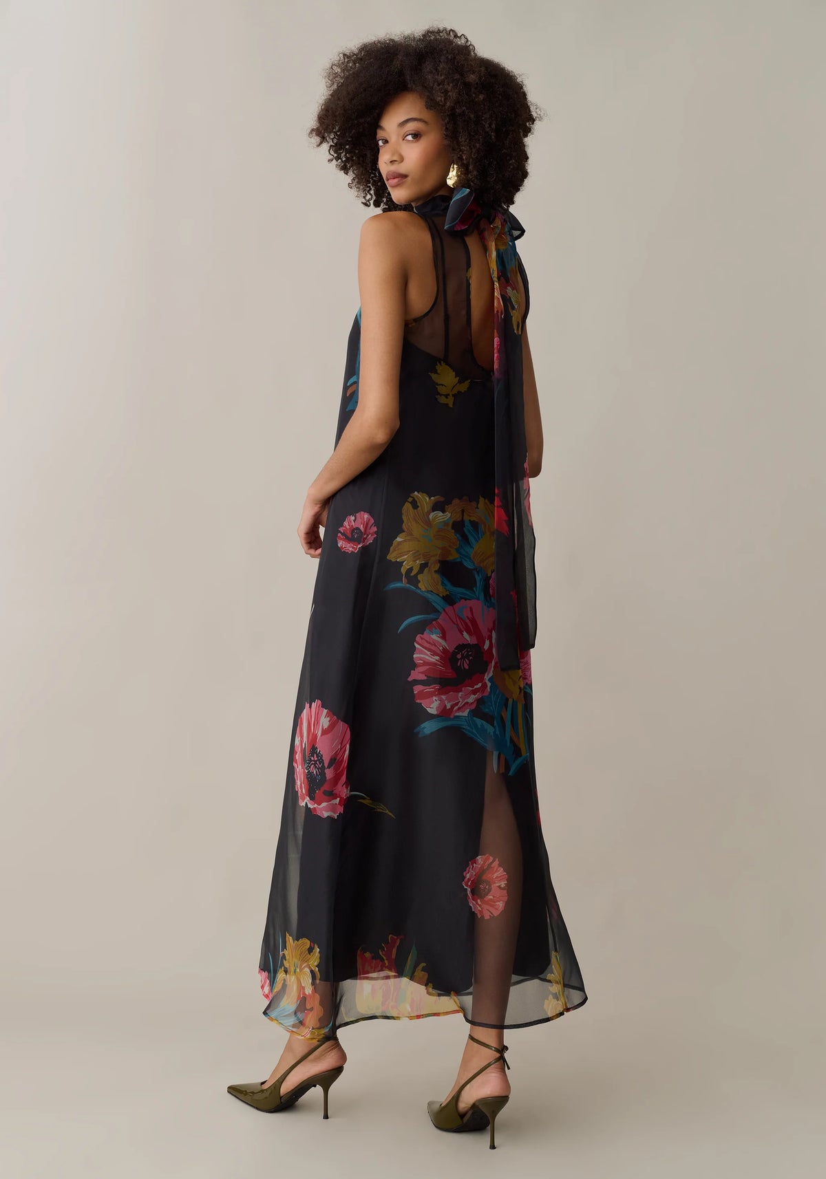 The Midnight Bloom Dress