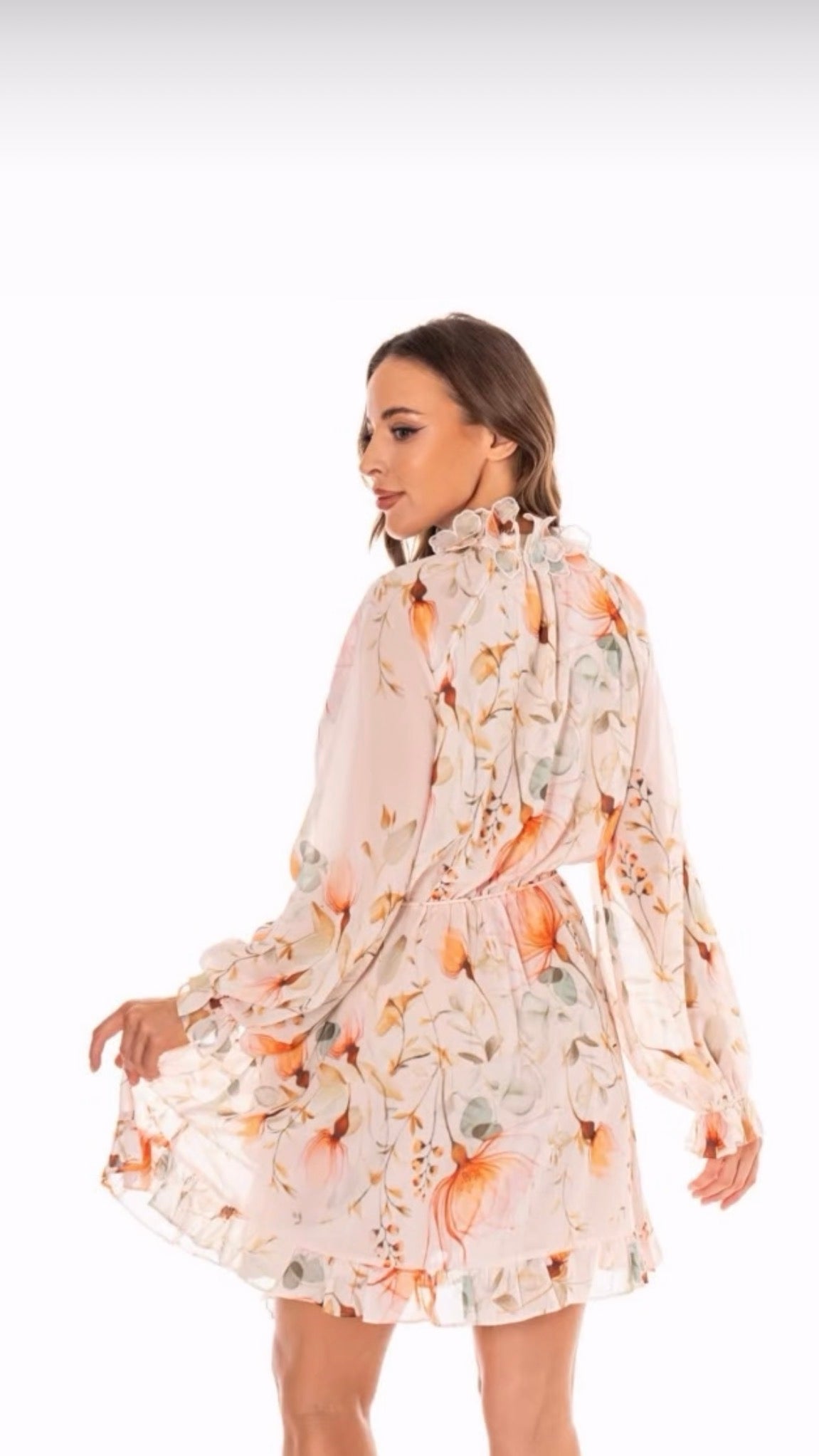 The Rosalie Floral Mini Dress