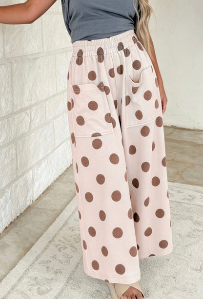 The Mocha Polka Dot Pants