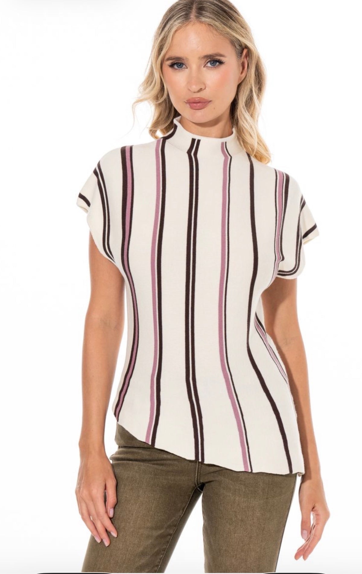 The Milan Stripe Top