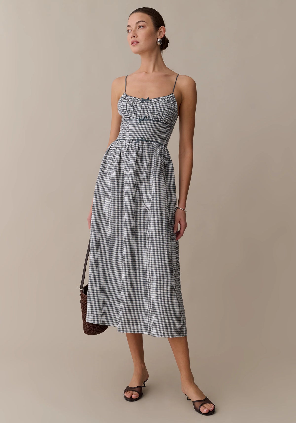Amara Linen Midi Dress