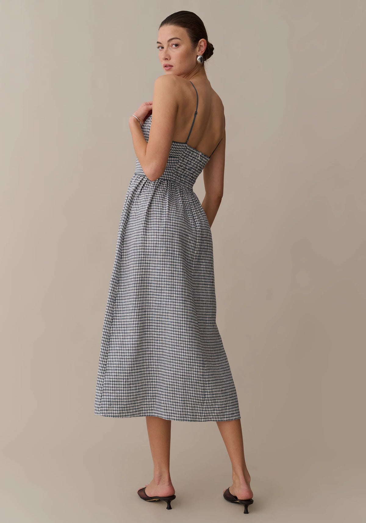 Amara Linen Midi Dress