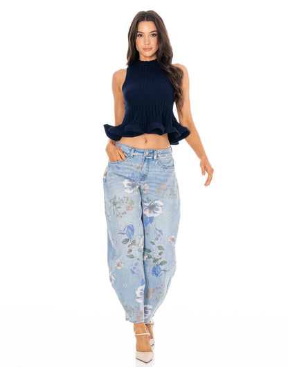 The Ava Flare Top